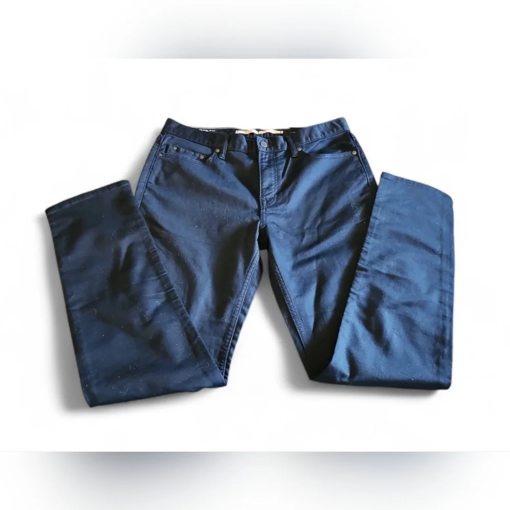 NWT Banana Republic Men's‎ Navy Slim Fit Travel Jean Trouser Size 32X32
